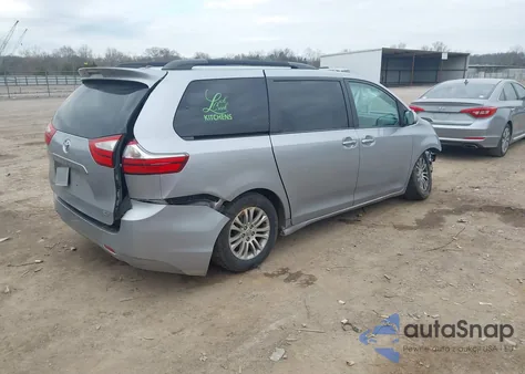 2015 Toyota Sienna Xle 8 Passenger from USA, damaged, VIN 5TDYK3DC6FS578662
